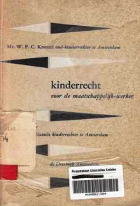 Kinderrecht Voor de Maatschappelijk-Werker