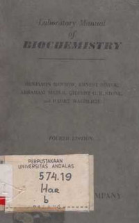 Laboratory Manual of Biochemistry