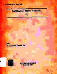 Landasan Ilmu Nutrisi II