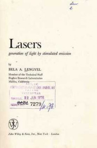 Lasers  Generation Of Light