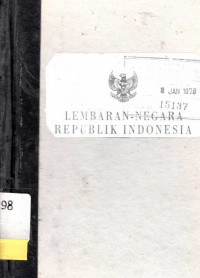 Lembaran Negara Republik Indonesia 1976 No. 48