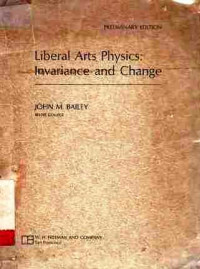 Liberal Arts Physics : Invariance and Change