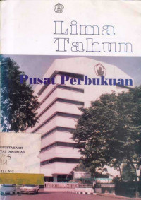 Lima Tahun Pusat Perbukuan