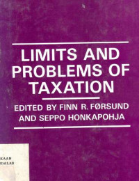 Limits And Problems Of Taxation