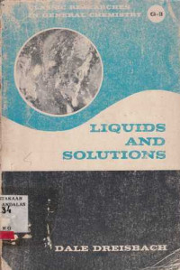 Liquids And Solutions