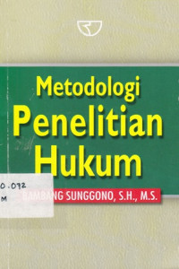 Metodologi Penelitian Hukum