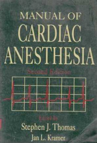 MANUAL Of Cardiac Anesthesia