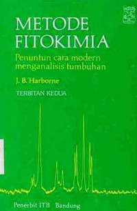 Metode Fitokimia : Penuntun Cara Modern Menganalisis Tumbuhan