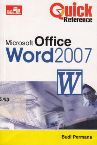 Quick reference microsoft office word 2007