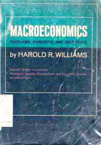 Macroeconomics Problems  concepts  and self-tests