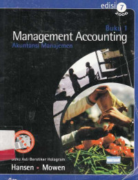 Management Accounting = Akuntansi Manajemen