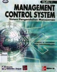 Management Control System : Sistem Pengendalian Manajemen Buku 1