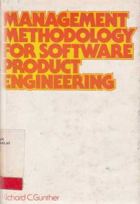 Management Methodology For Sofware Product Engineering