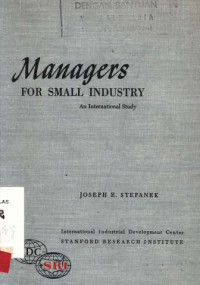 Managers for Small Industry