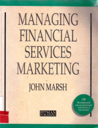 Managing Financial Services Marketing