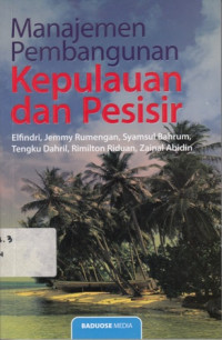 Manajemen Pembangunan Kepulauan Dan Pesisir