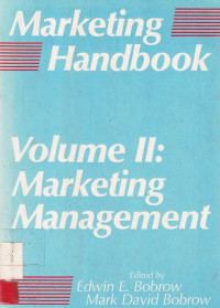 Marketing Handbook Volume II Marketing Management