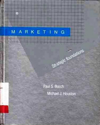 Marketing : strategic foundations