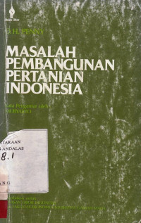 Masalah Pembangunan Pertanian Indonesia