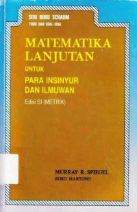 Matematika Lanjutan Untuk Para Insinyur Dan Ilmuwan