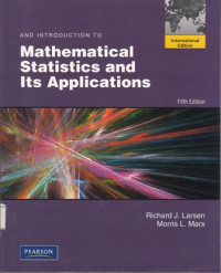 And Introduction To Mathematical Statistics And Its Applications