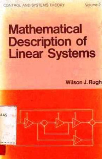 Mathematical Description of Linear Systems