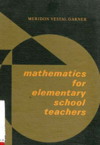 Mathematics For Elementary School Teachers