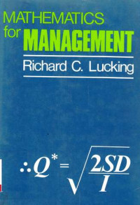 Mathematics For Management