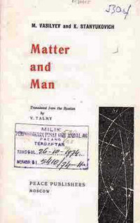 Matter And Man