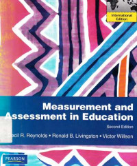 Measurement and Assessment in Education