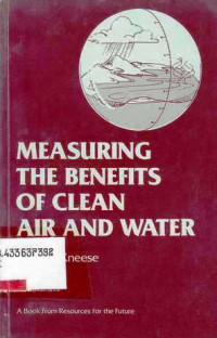 Measuring the benefits of clean air and water