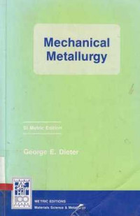 Mechanical Metallurgy