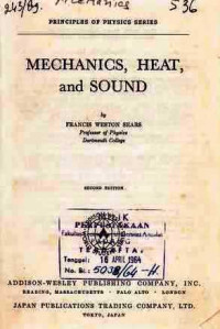 Mechanics  Heat  and Sound