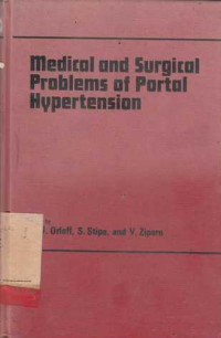 Medical And Surgical Problems Of Portal Hypertension