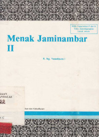 Menak Jaminambar II / R. Ng Yasadipura I