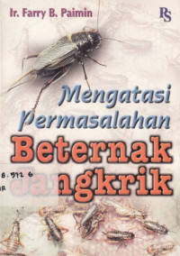 Mengatasi permasalahan beternak jangkrik