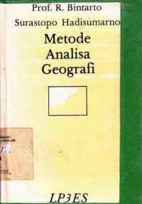 Metode Analisa Geografi / R.Bintaro