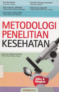 Metodologi Penelitian Kesehatan