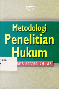 Metodologi Penelitian Hukum