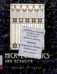 Microeconomics And Behavior