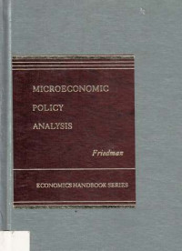 Microeconomic Policy Analysis