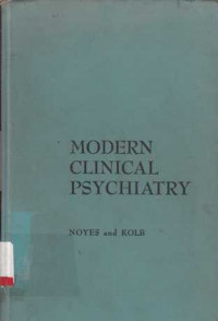 Modern Clinical Psychiatry