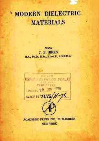 Modern Dielectric Materials