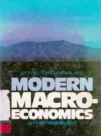 Modern macro-economics  an intermediate text