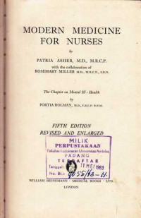 Modern Medicine For Nurses