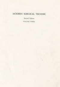 Modern Surgical Technic Volume 3