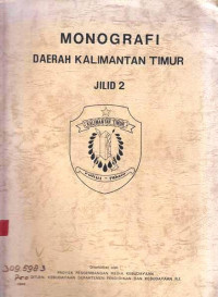 Monografi Daerah Kalimantan Timur Jilid II