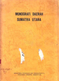 Monografi Daerah Sumatra Utara