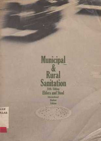 Municipal and Rural Sanitation