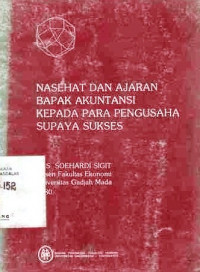 Nasehat Dan Ajaran Bapak Akuntansi Kepada Para Pengusaha Supaya Sukses